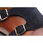 Faversham double monk shoes