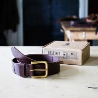 herring make your own belt kit in cocoa calf