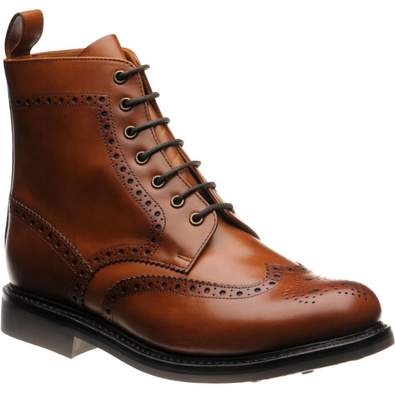 Buxton  rubber-soled brogue boots