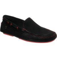 herring maranello ii in black suede
