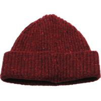 herring malin beanie hat in burgundy