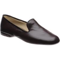 herring noble in burgundy deerskin