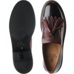 Miranda ladies rubber-soled tasselled loafers