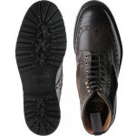 Crosthwaite two-tone rubber-soled brogue boots