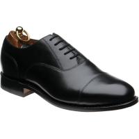 herring newcastle in black calf