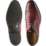 Calne rubber-soled brogues