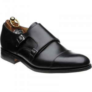 Bishop rubber-soled double monk shoes