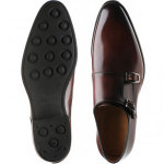 Shakespeare R rubber-soled double monk shoes