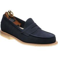 herring cannes in navy suede