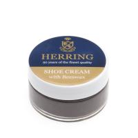 herring shoe cream polish in dark brown