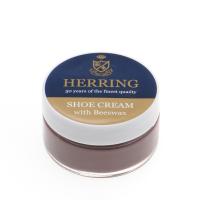 herring shoe cream polish in medium brown