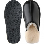 Logan rubber-soled slippers
