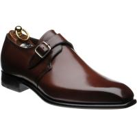 herring monkwell in dark brown calf