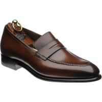 herring cadogan in tobacco calf