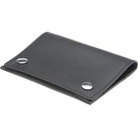 herring flaneur passport holder in black