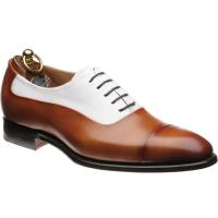 herring gusbourne in brown and white calf