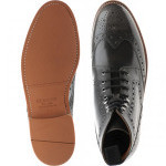 Steeperton rubber-soled brogue boots