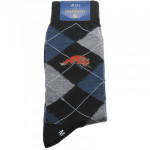 Argyle Fox Sock