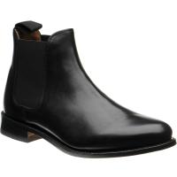 herring ipswich ii in black waxy calf