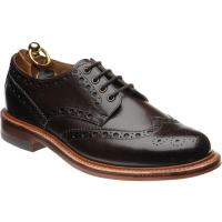 herring sheffield in dark brown calf