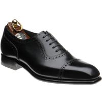 herring lincoln in black calf