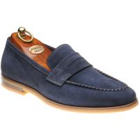 herring ives in navy suede