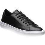Herring Amalfi rubber-soled trainers in Black Calf