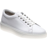 Herring Strike II rubber-soled trainers in White Calf