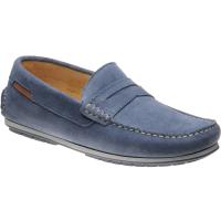 herring sardinia in jeans suede