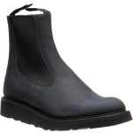 Herring Stephen rubber-soled Chelsea boots in Navy Chamois