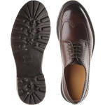 Gairloch rubber-soled brogues