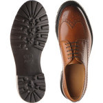Gairloch rubber-soled brogues
