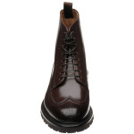 Galashiels rubber-soled brogue boots