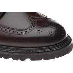 Galashiels rubber-soled brogue boots