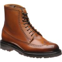 herring galashiels in tan calf