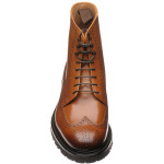 Galashiels rubber-soled brogue boots
