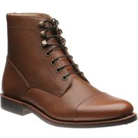 herring caldbeck rubber in cognac grain calf