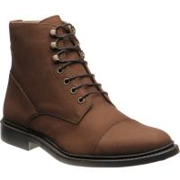 herring caldbeck rubber in brown nubuck