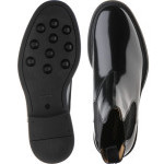 Guards rubber-soled Chelsea boots