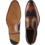 Herring Kingston two-tone brogues