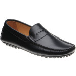 Herring Fiorano rubber-soled loafers in Navy Handpainted