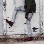 Herring Kirkdale  rubber-soled Chelsea boots