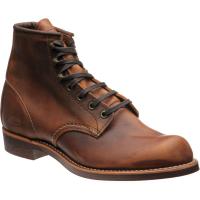 red wing blacksmith in copper rough and tough leather