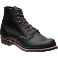 red wing blacksmith in black prairie leather