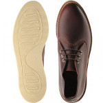 Work Chukka rubber-soled Derby shoes