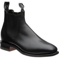 rm williams comfort craftsman in black calf
