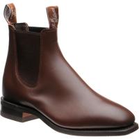 rm williams comfort craftsman in dark tan calf