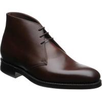 loake pimlico in dark brown calf