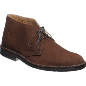 Loake Sahara rubber-soled Chukka boots