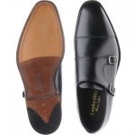Loake Cannon double monk shoes